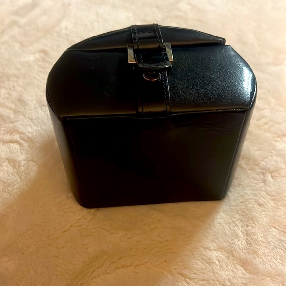 BUY NOW🖤🖤🩶GENUIN LEATHER JEWELRY BOX WITH MIROR 🩶🖤🖤 - Picture 6 of 12
